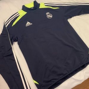 Real Madrid Adidas Training Top (Like New)